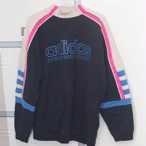 Adidas 80s Inspired Pullover Sweatshirt